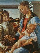 Sandro Botticelli Madonna and Child with an Angel